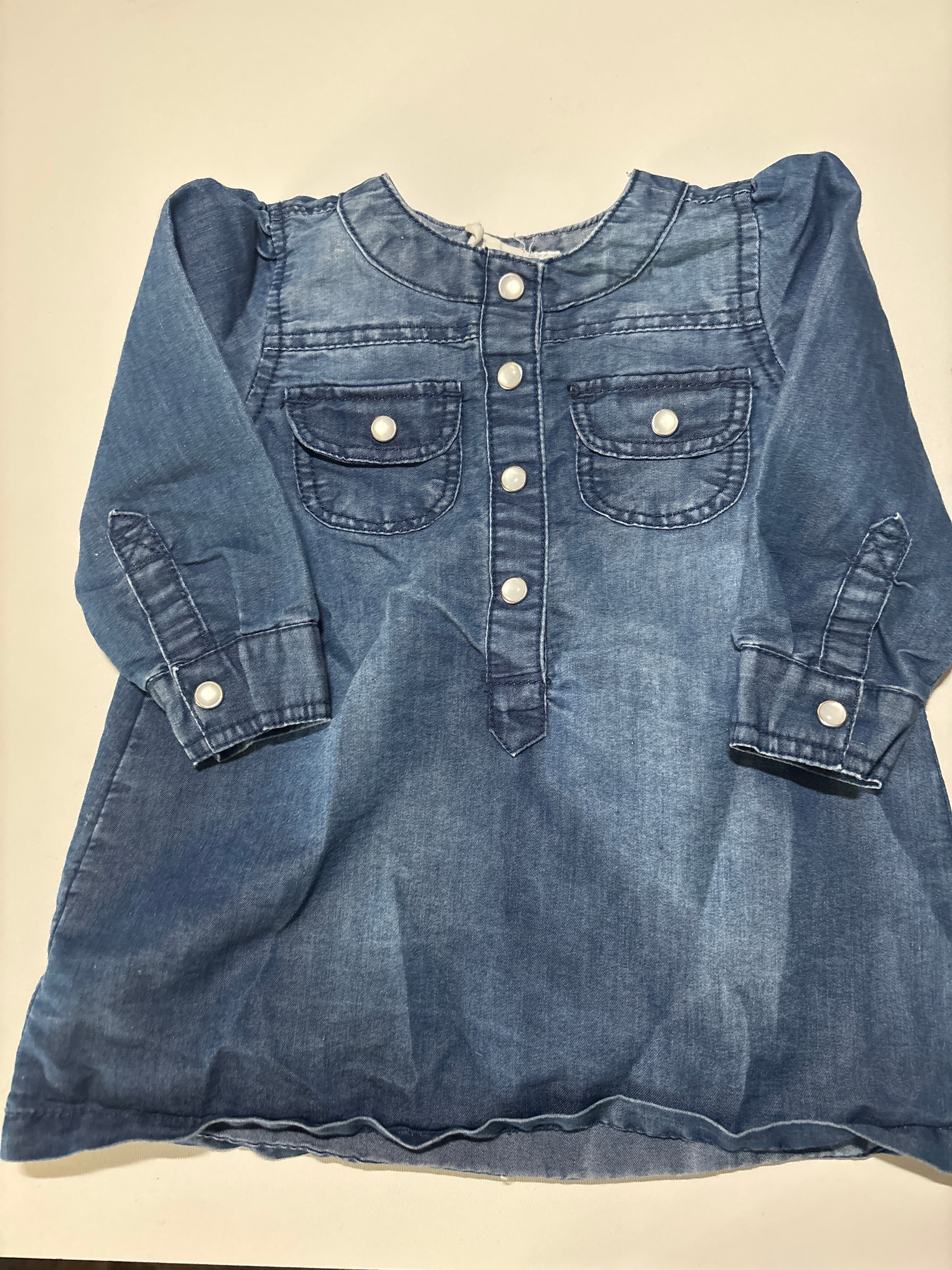 Robe jeans H&M 4-6 mois