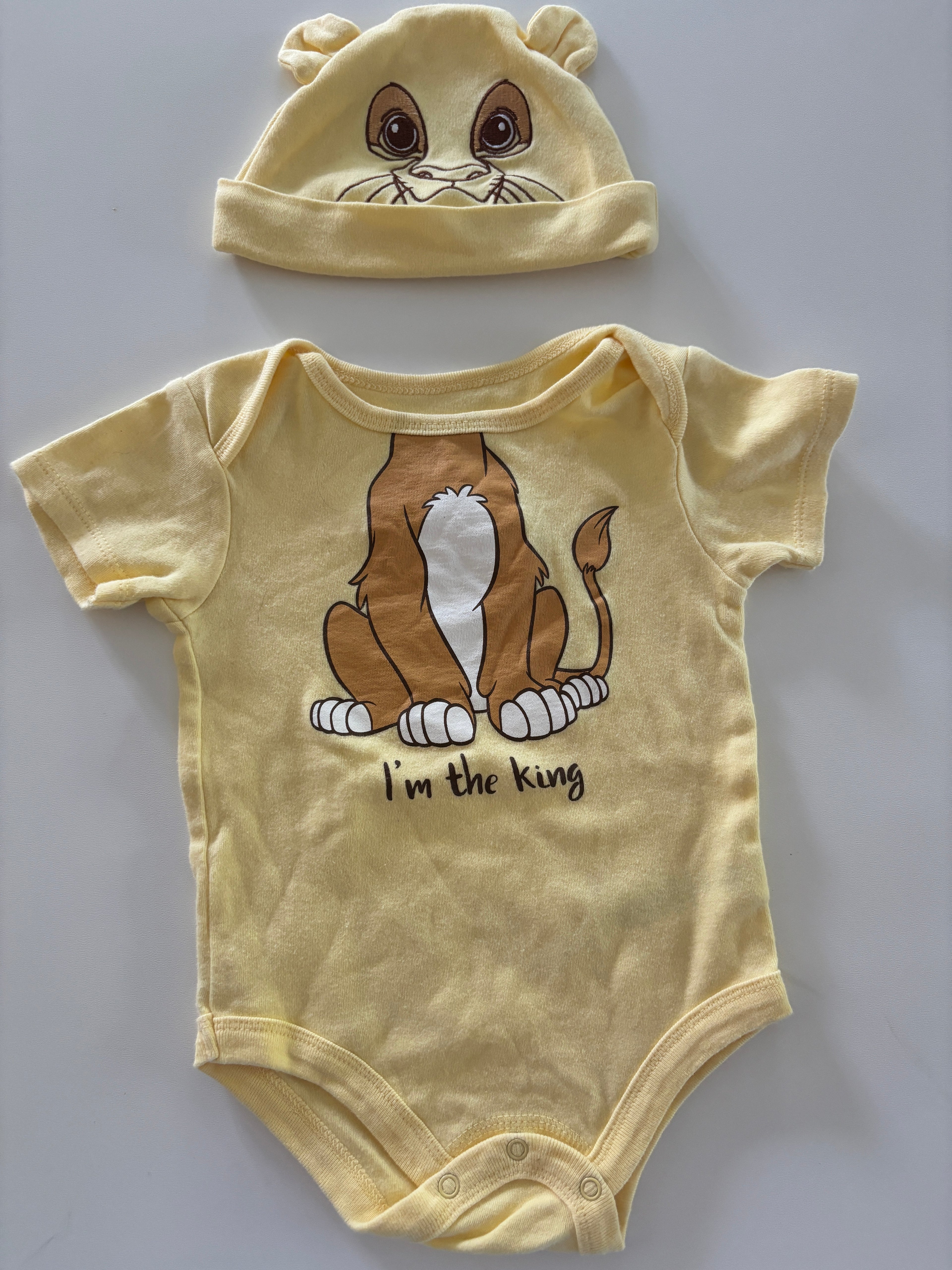 Cache-couche + tuque Disney 12 mois