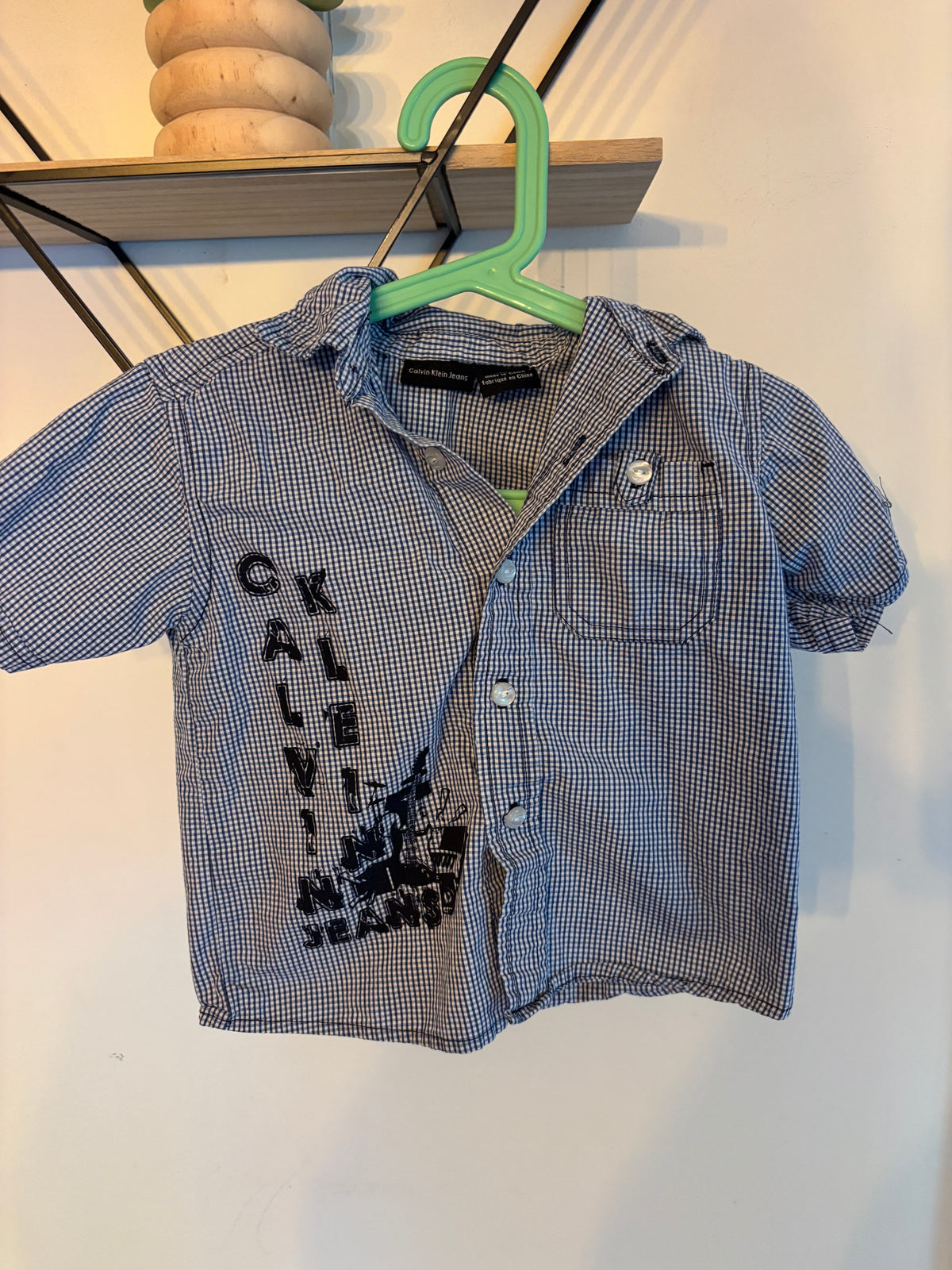Chemise Calvin Klein 18 mois