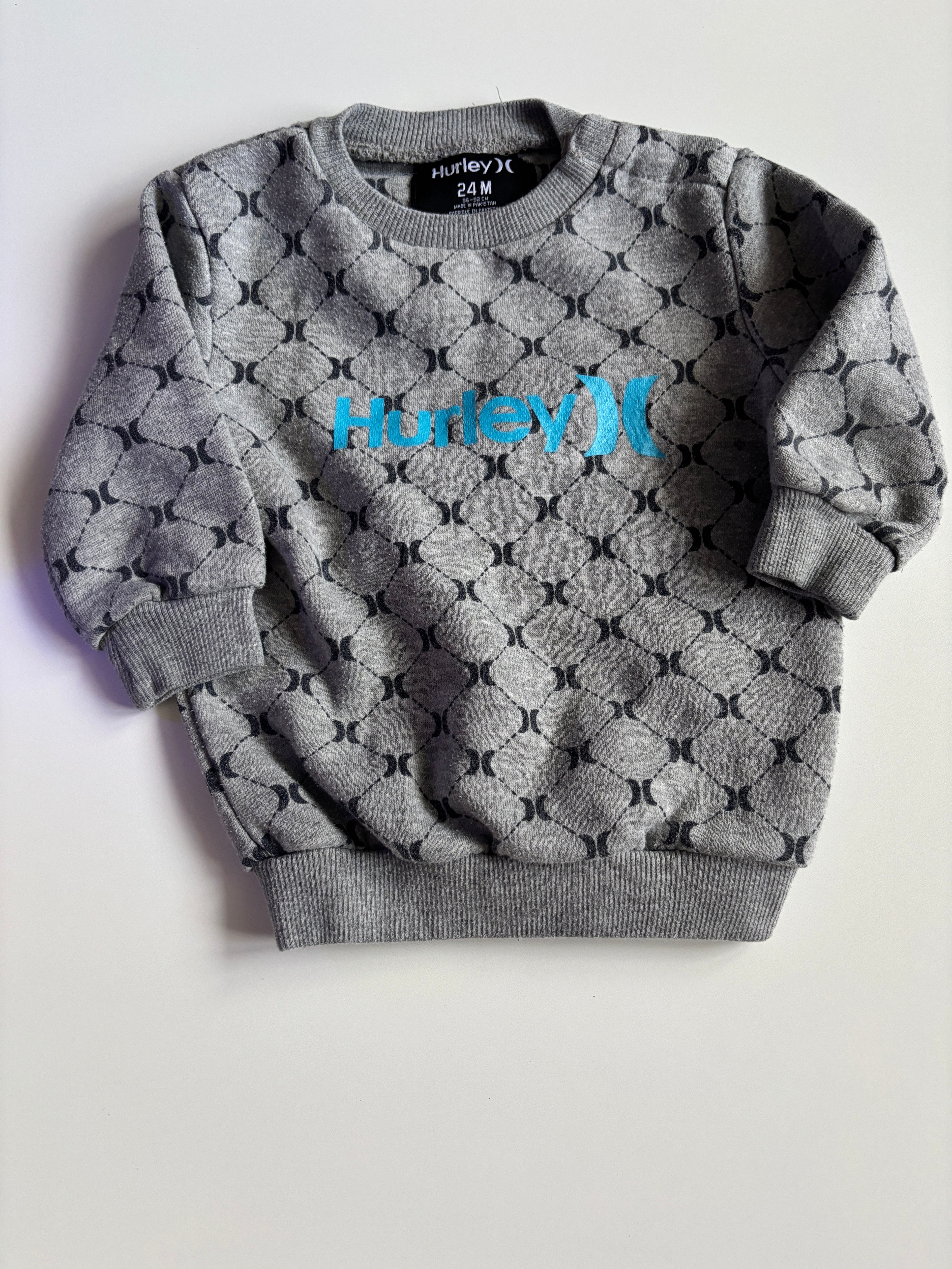 Cotton Ouater Hurley 24 mois