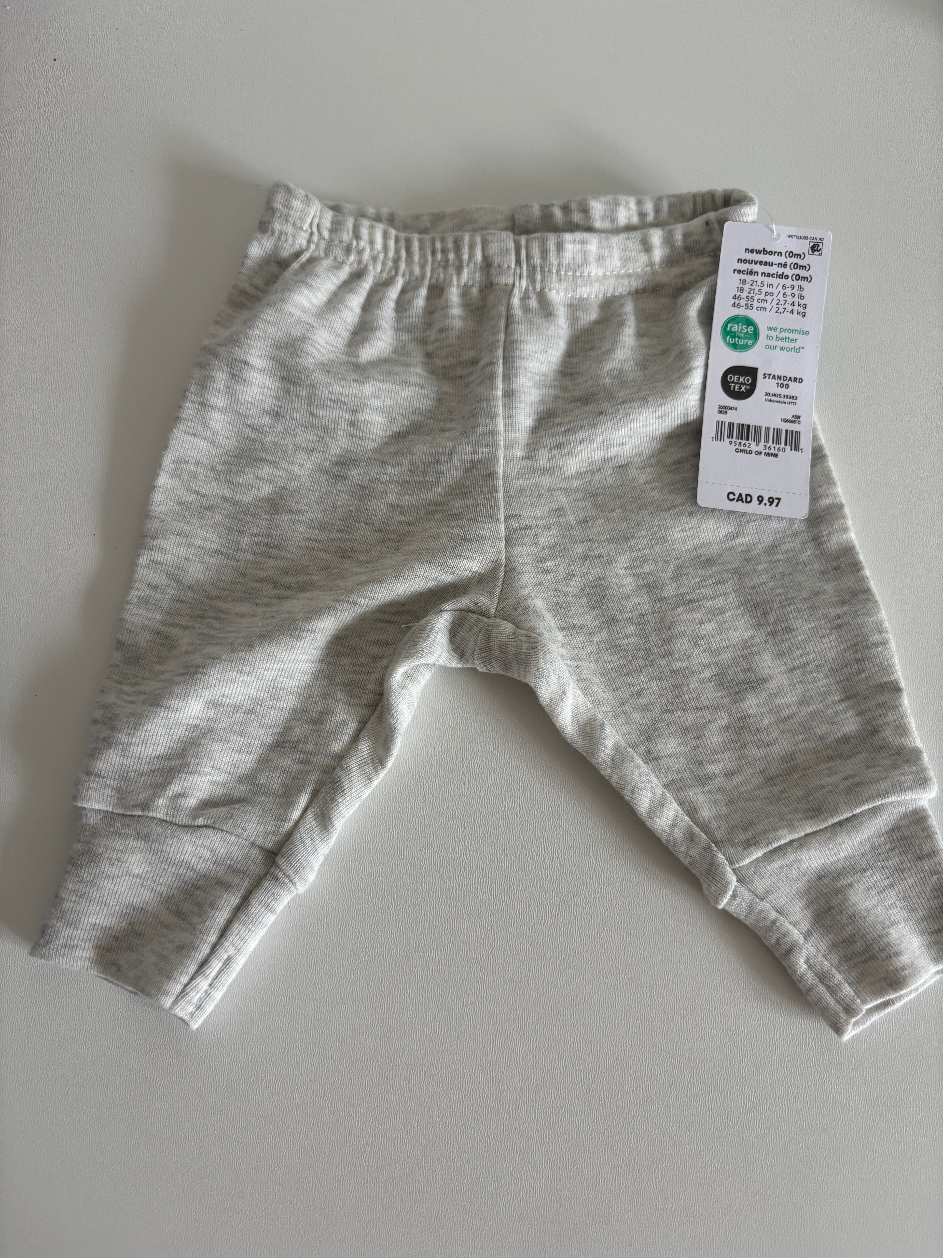 Pantalon Carter's nouveau-né NEUF