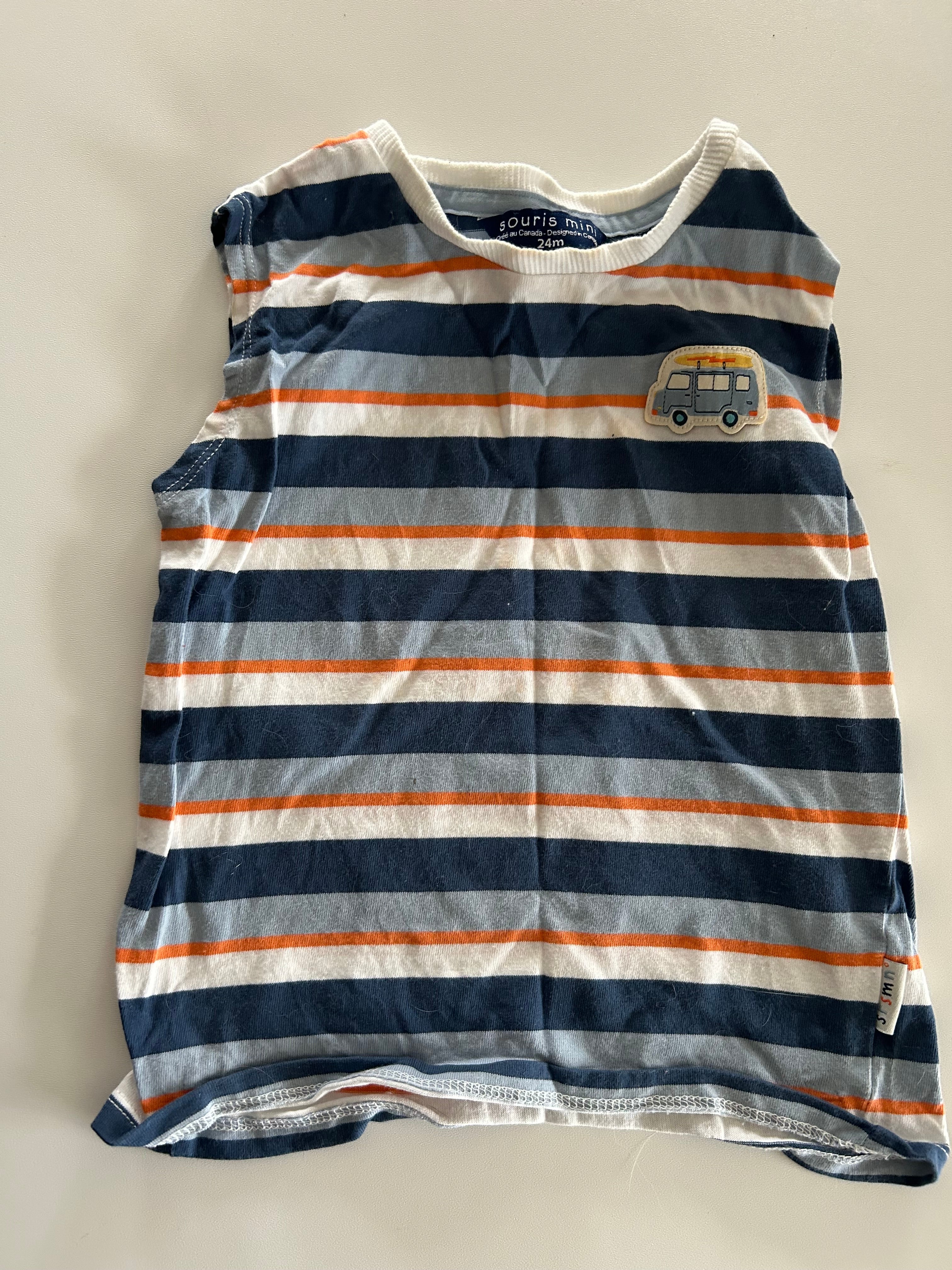 Camisole Souries Mini 24 mois (imparfaite)